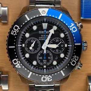 SSC017 Prospex Analog Japanese Quartz Solar Steel